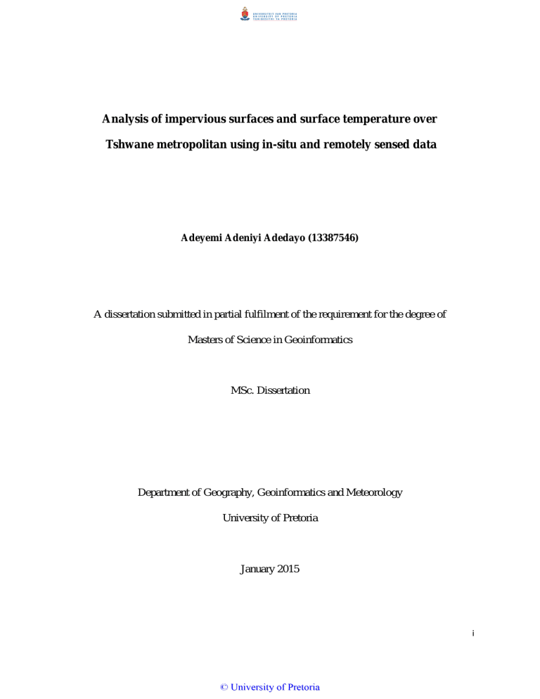 Adeyemi Analysis 2015 Adeyemi Analysis 2015