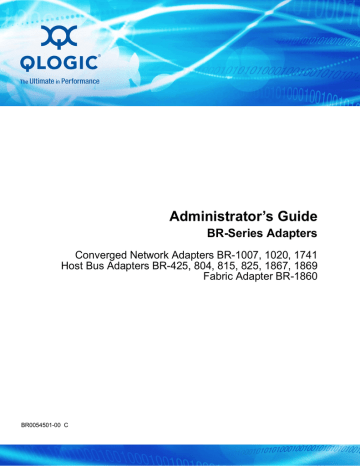QLogic BR-1860 Adapter Administrator s Guide | Manualzz QLogic BR-1860 Adapter Administrator s Guide | Manualzz