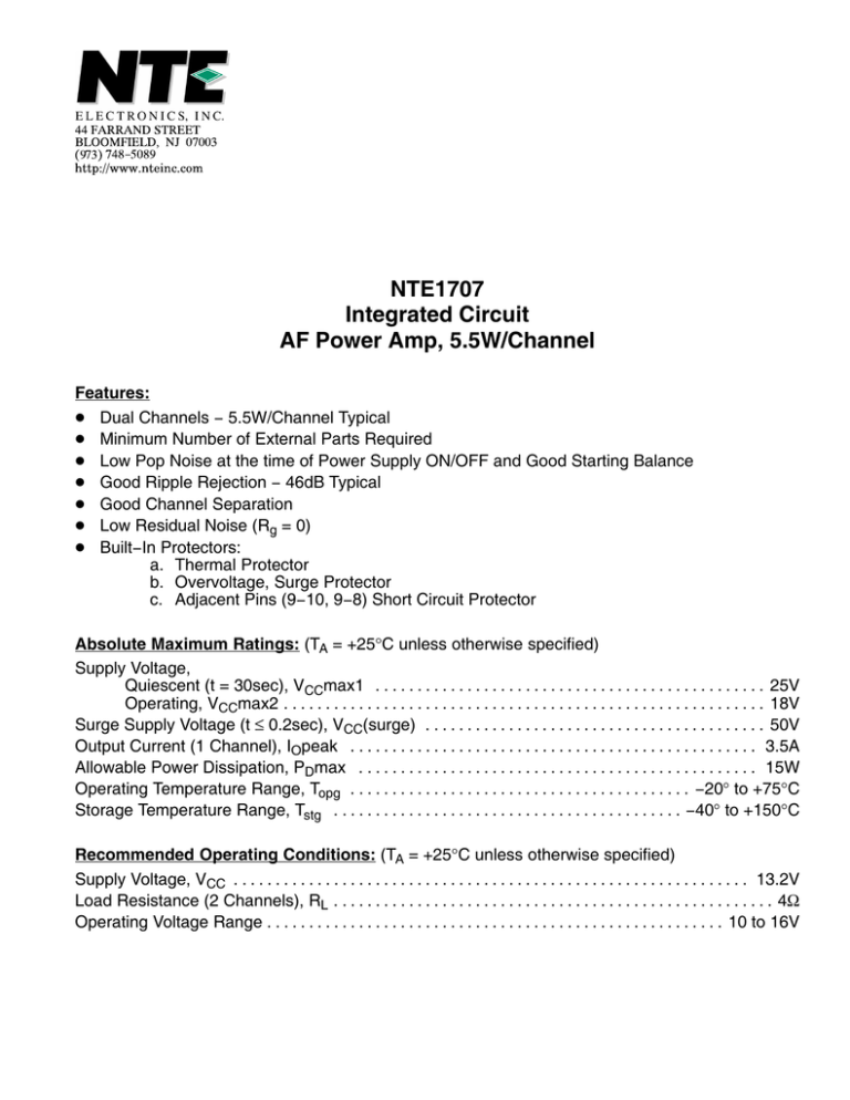 Datasheet for Ic-5.5w-2-chan AF PO Datasheet for Ic-5.5w-2-chan AF PO