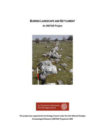 Burren Landscape and Settlement (NUIG) Burren Landscape and Settlement (NUIG)