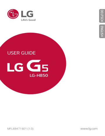 LG G5 Benutzerhandbuch (PDF / 9,28 MB) | Manualzz LG G5 Benutzerhandbuch (PDF / 9,28 MB) | Manualzz