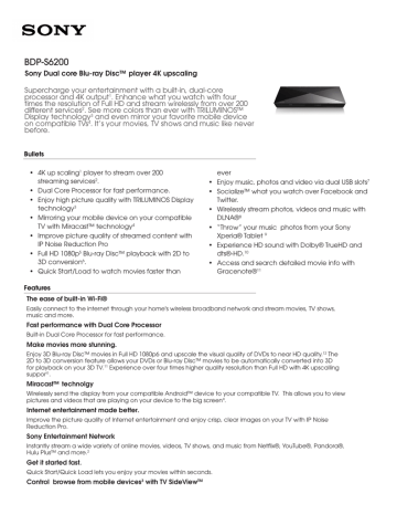 BDP-S6200 BDP-S6200