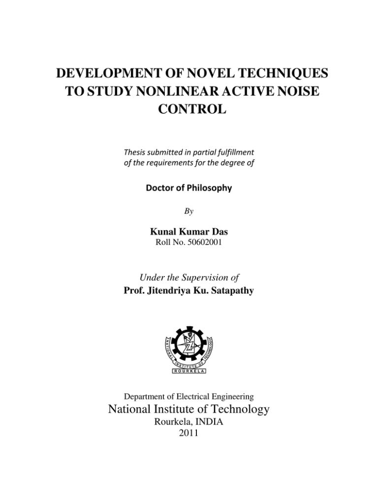 DEVELOPMENT OF NOVEL DEVELOPMENT OF NOVEL