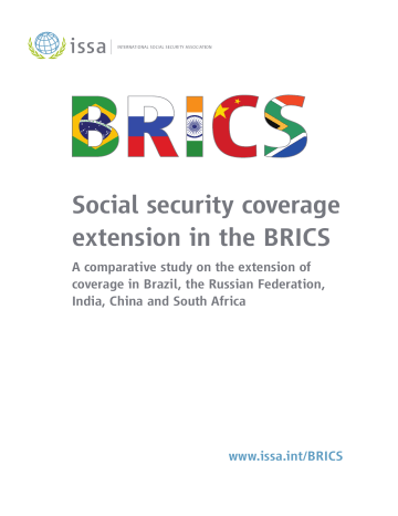 Social security coverage extension in the BRICS Social security coverage extension in the BRICS
