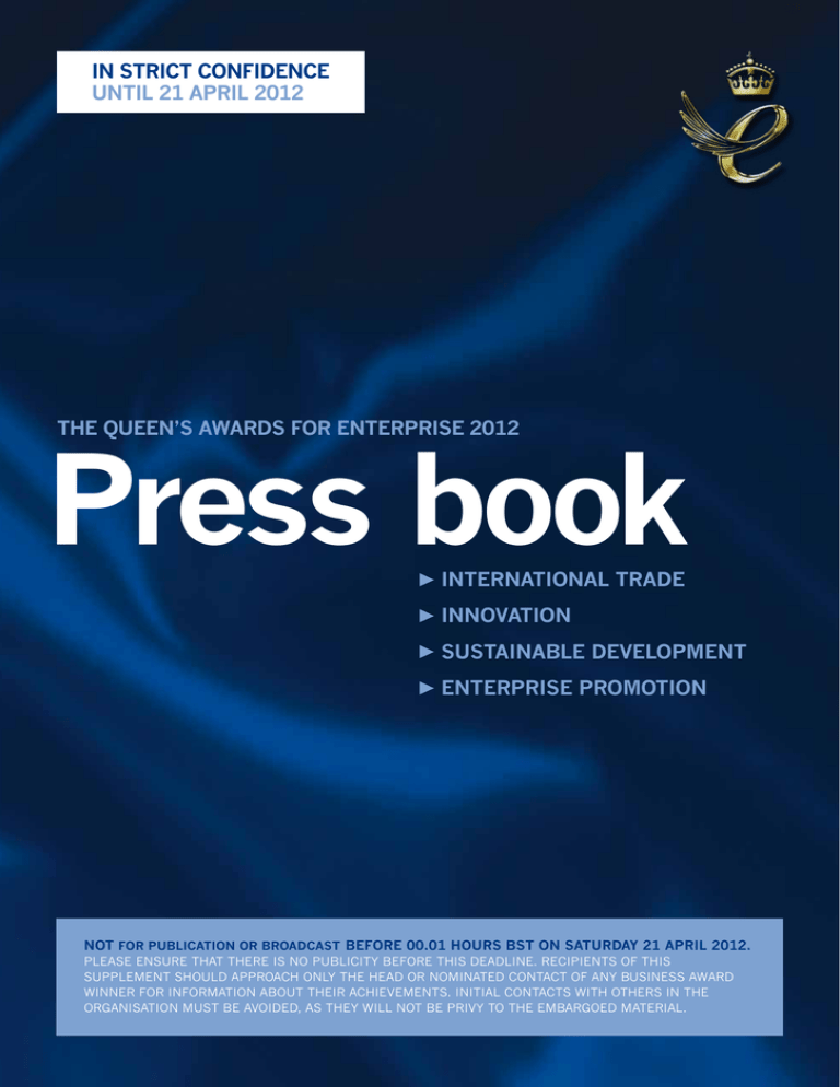 Press book Press book