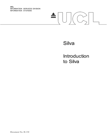 Silva Intro Manual (pdf) - updated November 2014 | Manualzz