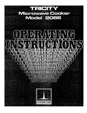 Download Tricity Bendix owners manual 2066 user guide Download Tricity Bendix owners manual 2066 user guide