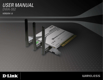 D-Link DWA-55 Network Card User manual | Manualzz D-Link DWA-55 Network Card User manual | Manualzz