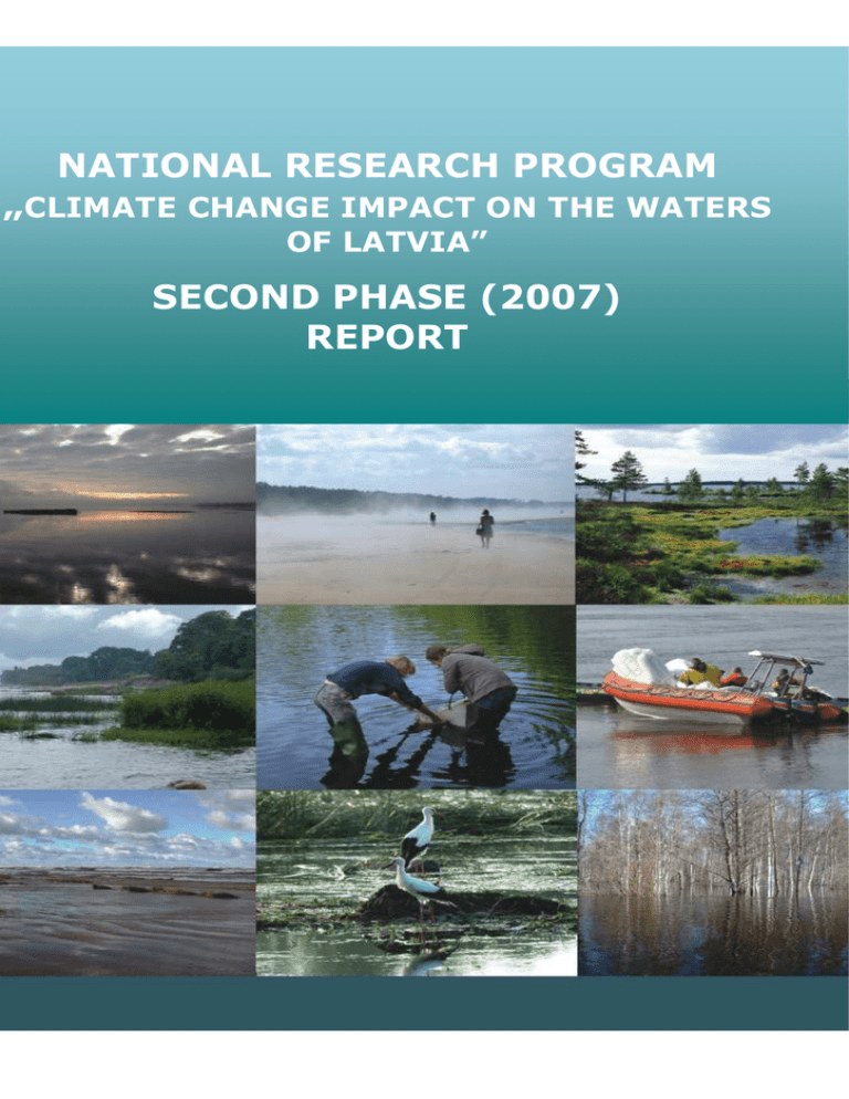 NATIONAL RESEARCH PROGRAM „ SECOND PHASE (2007) NATIONAL RESEARCH PROGRAM „ SECOND PHASE (2007)