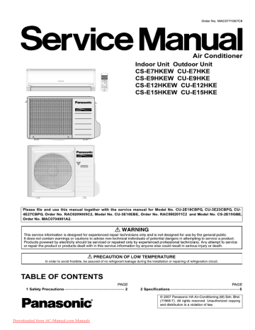 Downloaded from AC-Manual.com Manuals & Downloaded from AC-Manual.com Manuals &