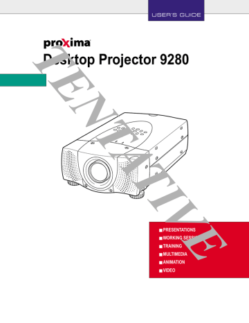 TENT A TIVE Desktop Projector 9280 TENT A TIVE Desktop Projector 9280