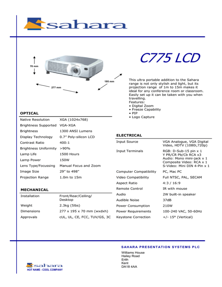 C775 LCD C775 LCD