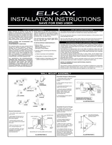INSTALLATION INSTRUCTIONS SAVE FOR END USER | Manualzz