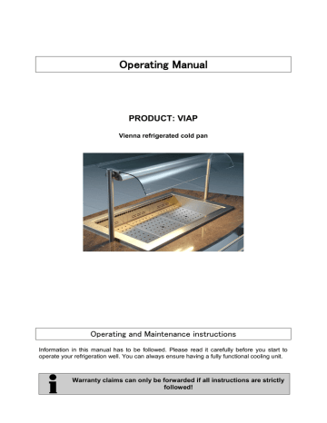 Operating Manual PRODUCT: VIAP  Operating and Maintenance instructions | Manualzz
