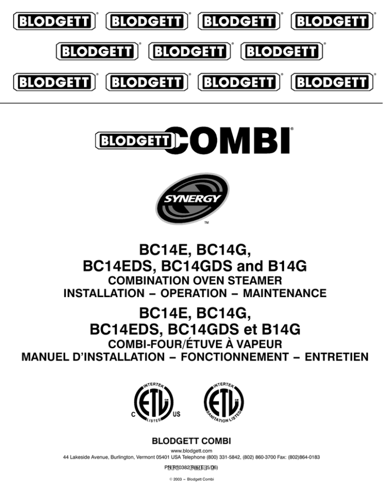 BC14E, BC14G, BC14EDS, BC14GDS and B14G BC14EDS, BC14GDS et B14G BC14E, BC14G, BC14EDS, BC14GDS and B14G BC14EDS, BC14GDS et B14G