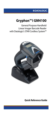 Gryphon™ I GM4100 General Purpose Handheld Gryphon™ I GM4100 General Purpose Handheld