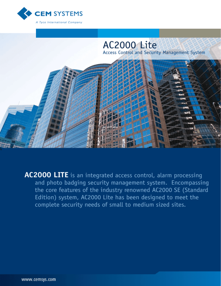 AC2000 Lite AC2000 Lite