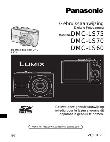 Panasonic DMCLS70, DMCLS75, DMCLS60 Operating instructions Panasonic DMCLS70, DMCLS75, DMCLS60 Operating instructions