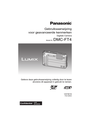 Panasonic DMCFT4EG Operating instructions Panasonic DMCFT4EG Operating instructions