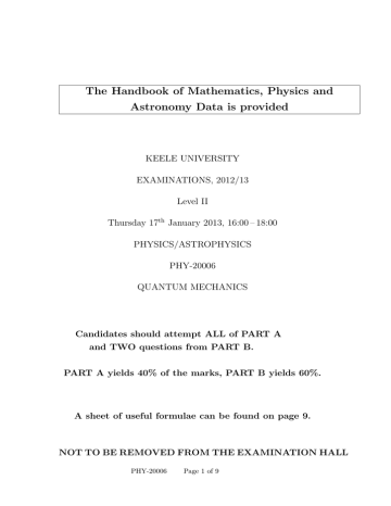 The Handbook of Mathematics, Physics and Astronomy Data is provided The Handbook of Mathematics, Physics and Astronomy Data is provided