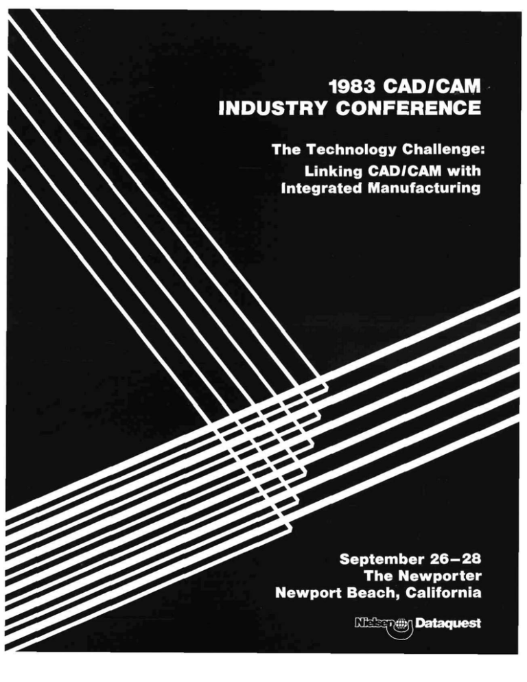 1983 CADICAM INDUSTRY CONFERENCE 1983 CADICAM INDUSTRY CONFERENCE