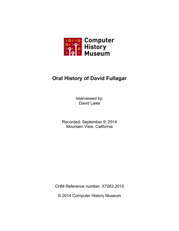 ....... • Computer History ....... • Computer History