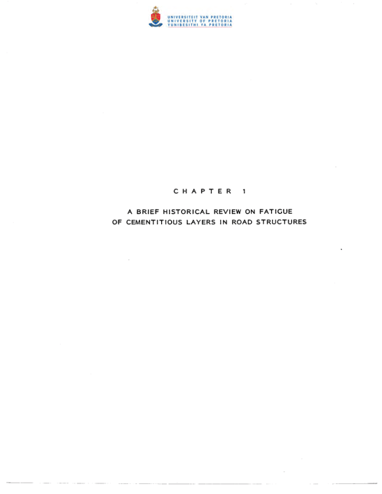 A BRIEF HISTORICAL REVIEW ON FATIGUE A BRIEF HISTORICAL REVIEW ON FATIGUE