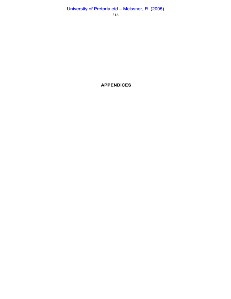 APPENDICES U n i APPENDICES U n i