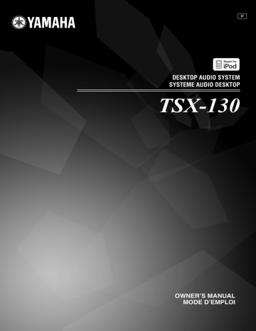 Yamaha TSX130W Owner's Manual | Manualzz Yamaha TSX130W Owner's Manual | Manualzz