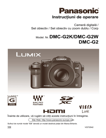 Panasonic DMCG2EG Operating instructions Panasonic DMCG2EG Operating instructions