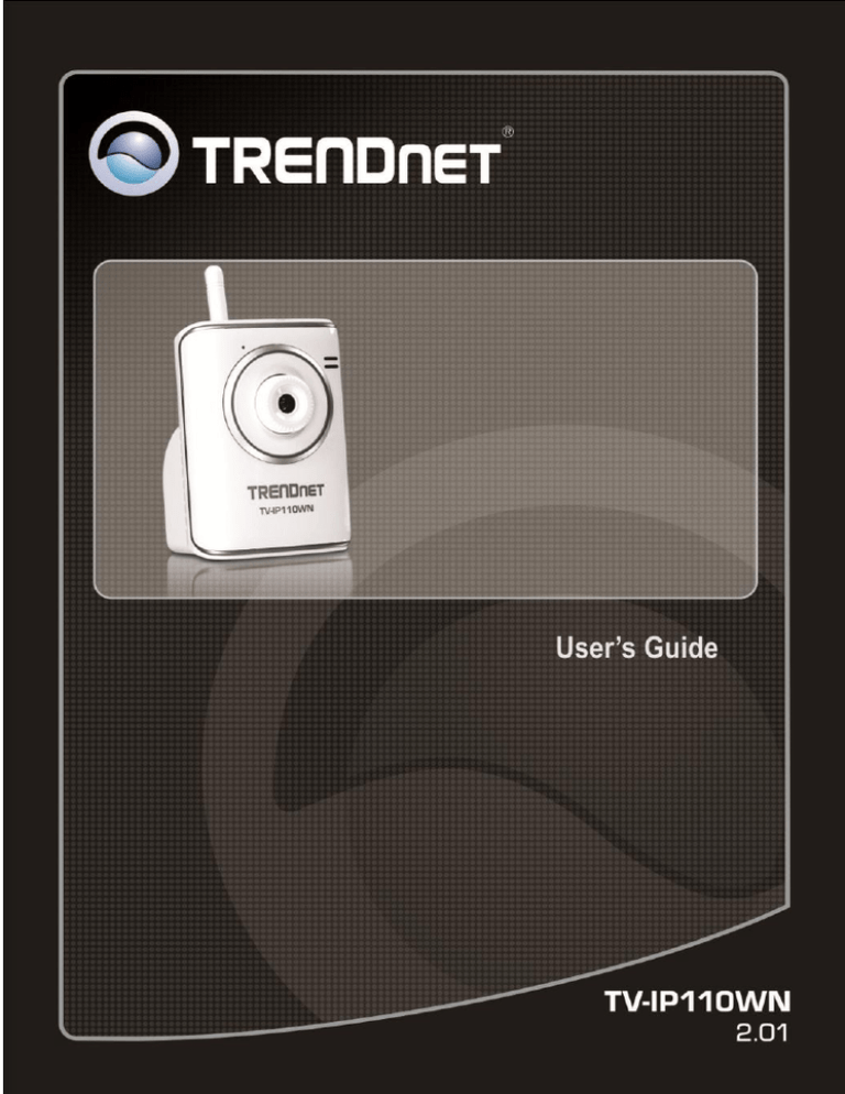 Trendnet TV-IP110WN User guide Trendnet TV-IP110WN User guide