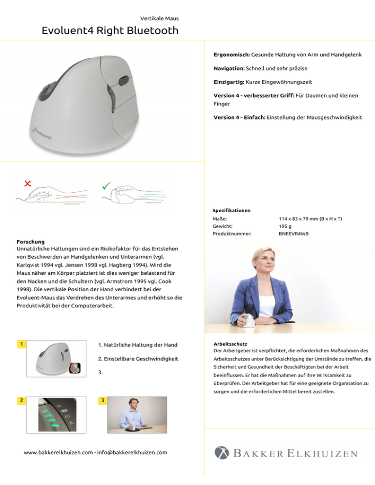 Evoluent4 Right Bluetooth Evoluent4 Right Bluetooth