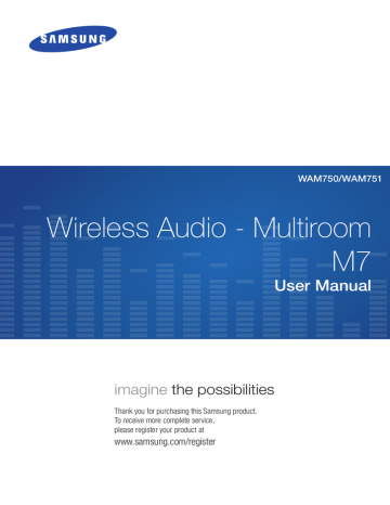 Wireless Audio - Multiroom M7 User Manual imagine Wireless Audio - Multiroom M7 User Manual imagine
