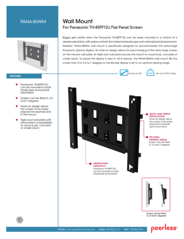 Wall Mount - Surveillance Wall Mount - Surveillance