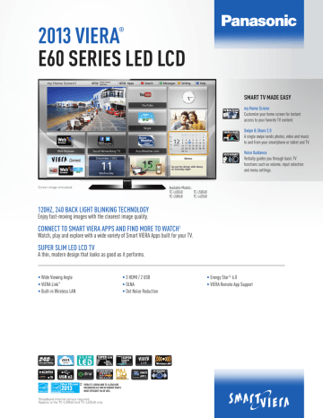 Product Sheet - HDTV Solutions Product Sheet - HDTV Solutions