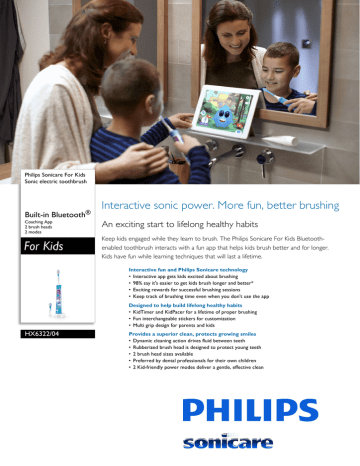 HX6322/04 Philips Sonic electric toothbrush HX6322/04 Philips Sonic electric toothbrush
