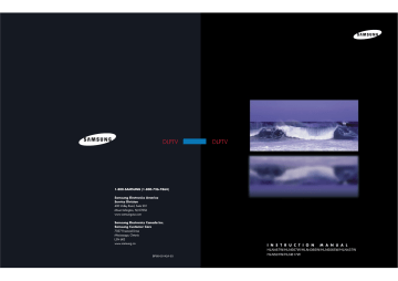 User`s Manual - HDTV Solutions User`s Manual - HDTV Solutions
