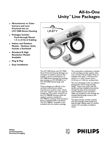 All-In-One Unity™ Line Packages All-In-One Unity™ Line Packages