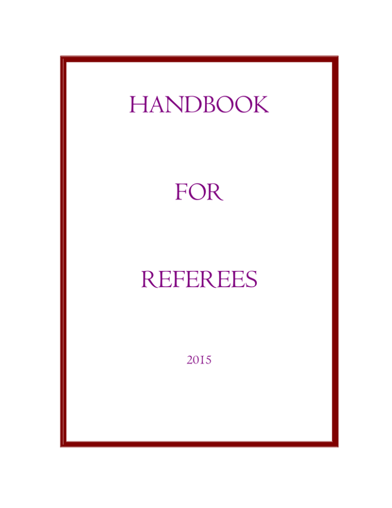 Handbook - Georgia Soccer Handbook - Georgia Soccer