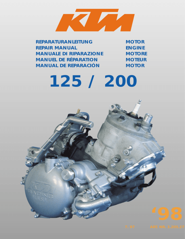 reparaturanleitung motor repair manual engine manuale di reparaturanleitung motor repair manual engine manuale di