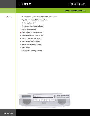 ICF-CD523 ICF-CD523