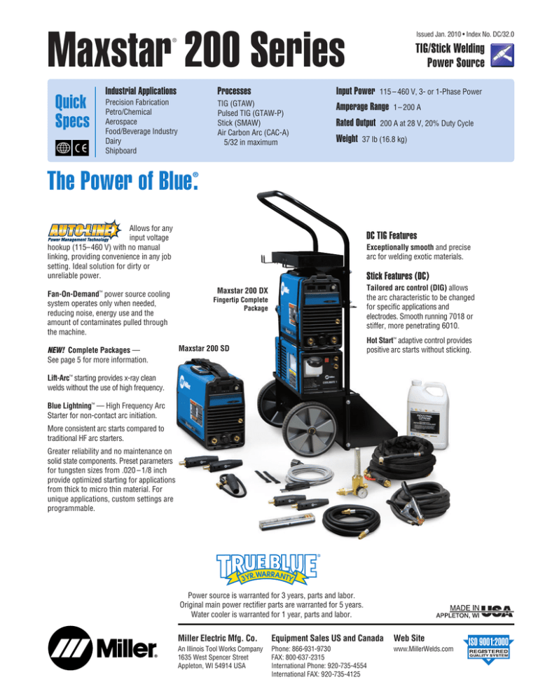 Maxstar 200 Series - Categories On Sutton Maxstar 200 Series - Categories On Sutton