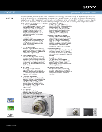 DSC-S780 DSC-S780