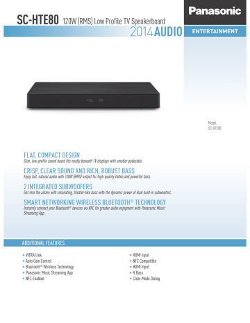 2014audio sc-hte80 2014audio sc-hte80
