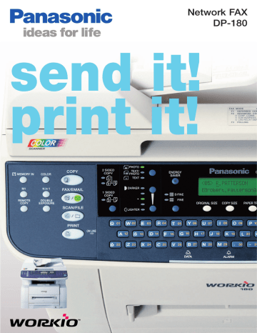Network FAX DP-180 Network FAX DP-180
