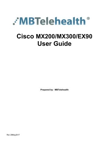 Cisco MX200/MX300 User Guide | Manualzz