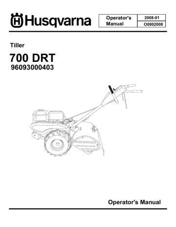 OM, 700 DRT, 96093000403, 2008-01, Tiller OM, 700 DRT, 96093000403, 2008-01, Tiller