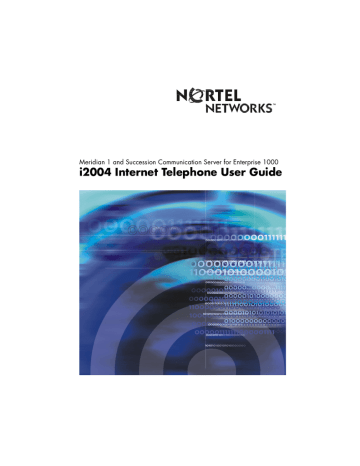 Nortel I2004 IP Phone Owner Manual | Manualzz Nortel I2004 IP Phone Owner Manual | Manualzz