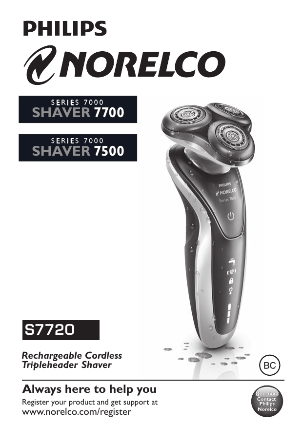 Norelco Shaver Series Owners Manual