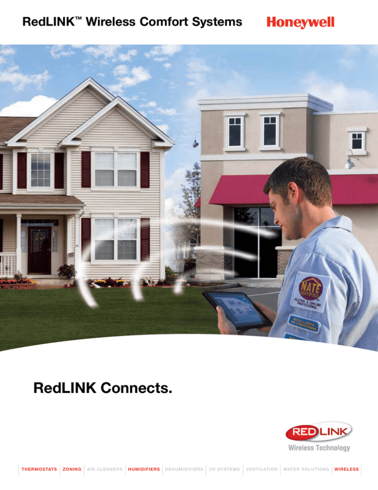 RedLINK Connects. - Honeywell ForwardThinking RedLINK Connects. - Honeywell ForwardThinking